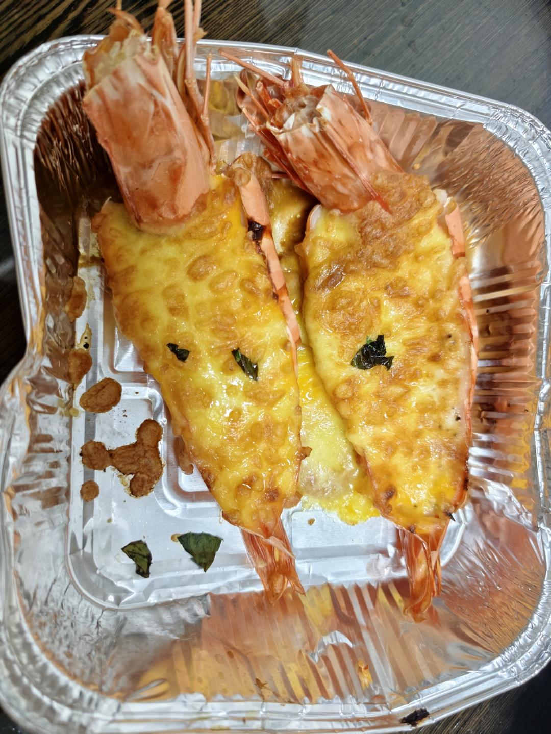 芝士沙拉酱焗大虾