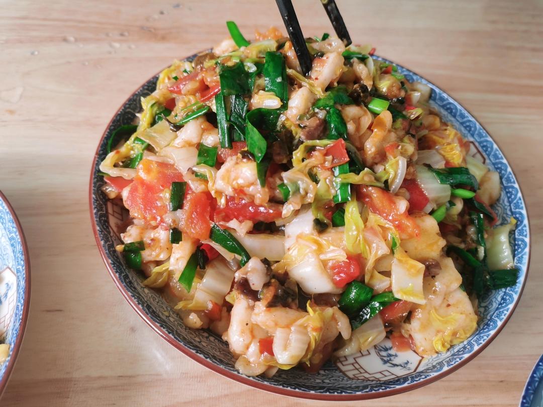 闻着味就香醒的【腾冲炒饵块】！一周吃7次都嫌少！