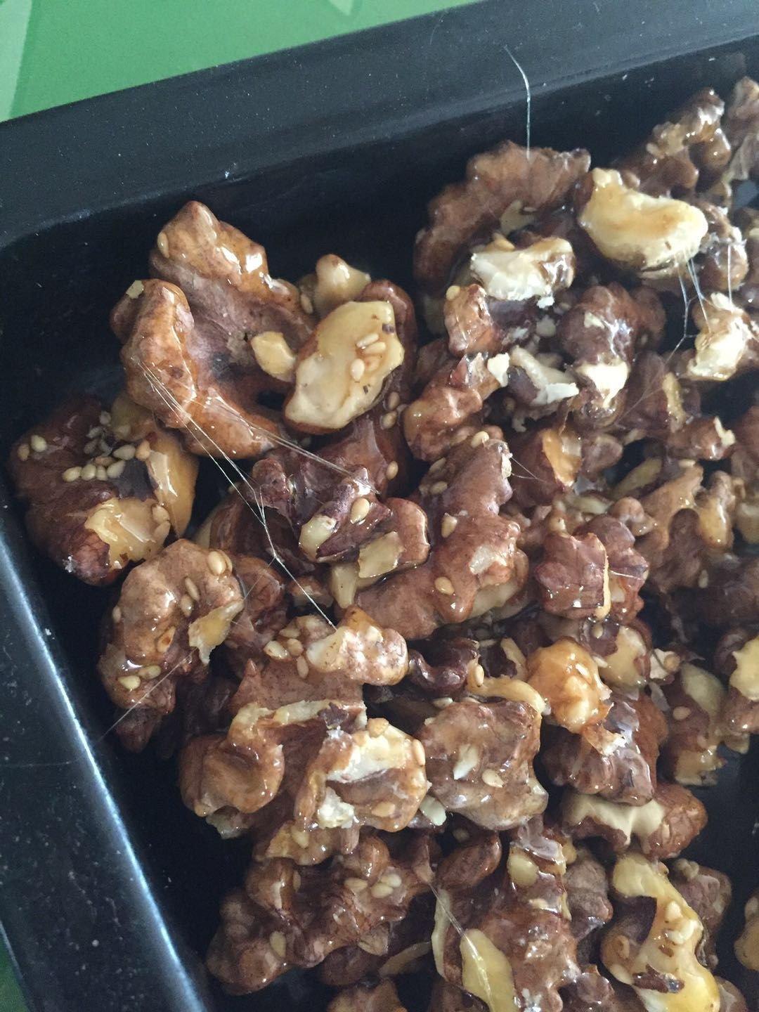 【琥珀核桃仁】冰糖无油不粘手