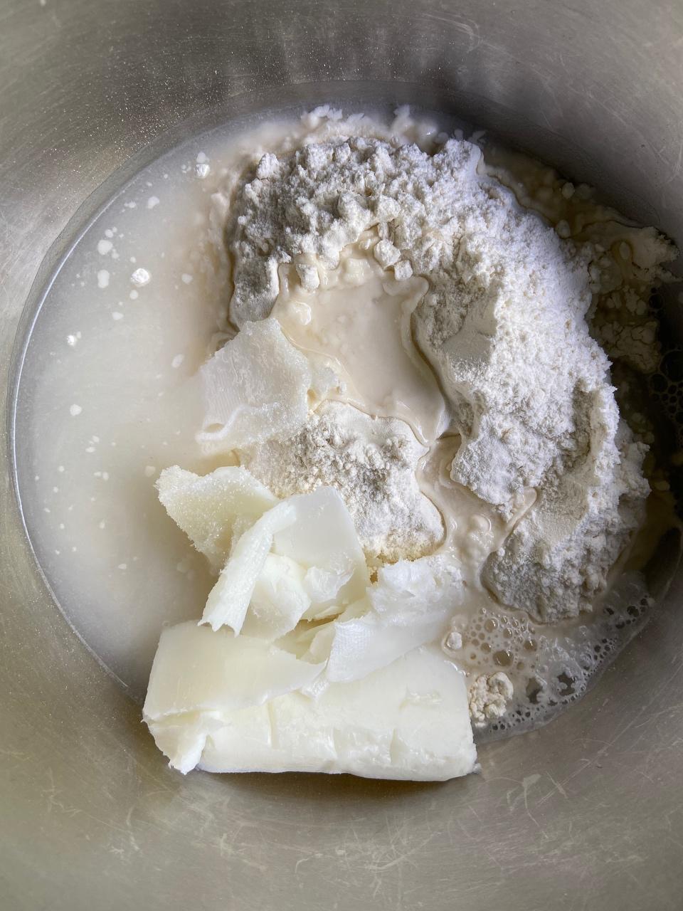 纯奶手撕吐司的做法 步骤1