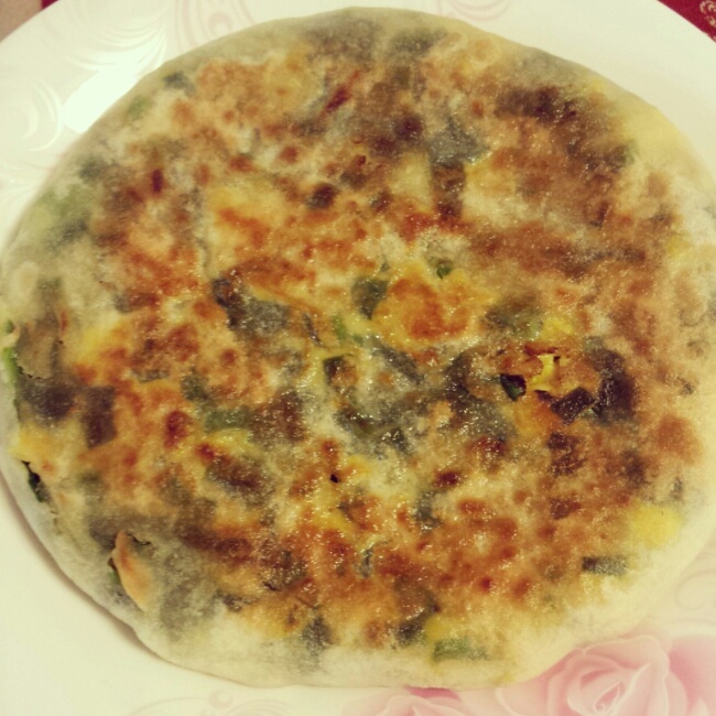 韭菜鸡蛋馅饼