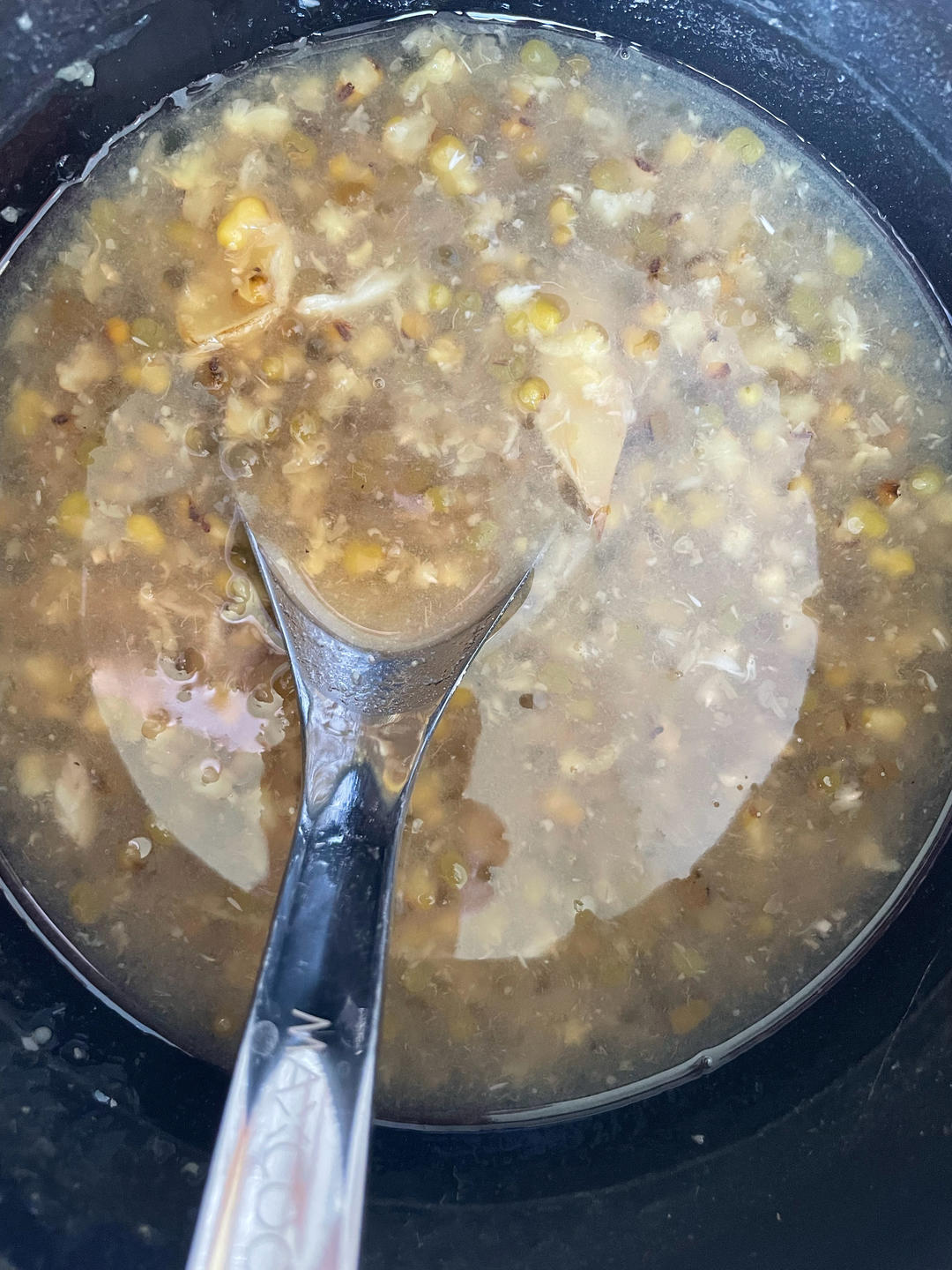 绿豆是夏天解暑神器，懒人版绿豆西米露太好喝了