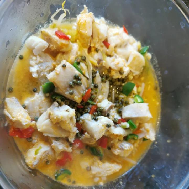 金汤柠檬藤椒鱼【孔老师教做菜】