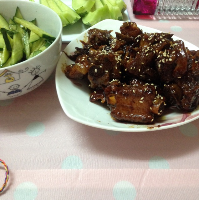 懒人版糖醋排骨