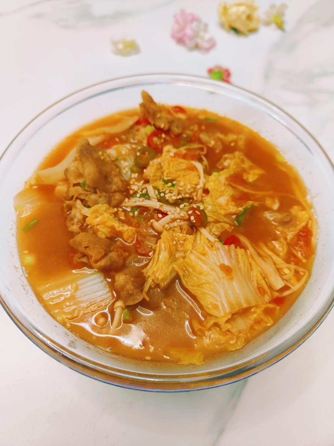 家庭版酸汤肥牛