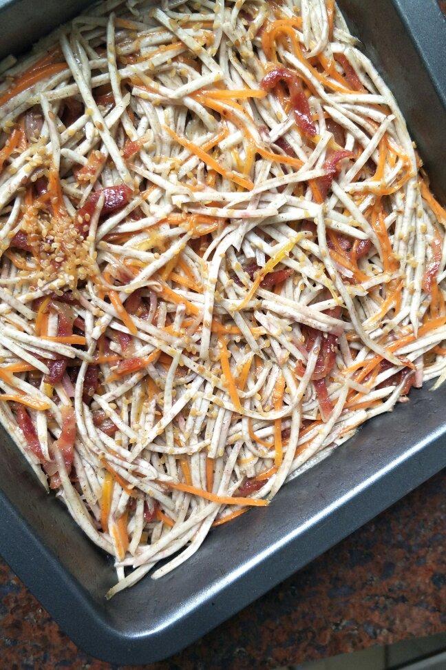 香煎芋丝饼