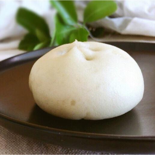 牛奶果馅馒头-和面包一样好吃。