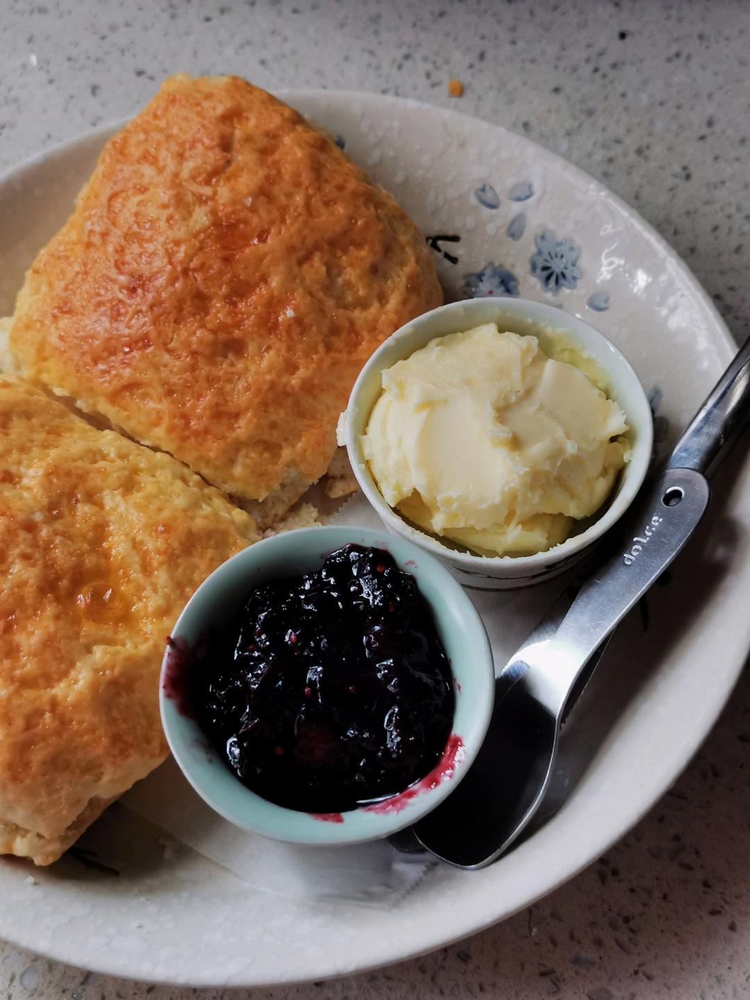 英式司康Scone 超正宗可盐可甜下午茶司康