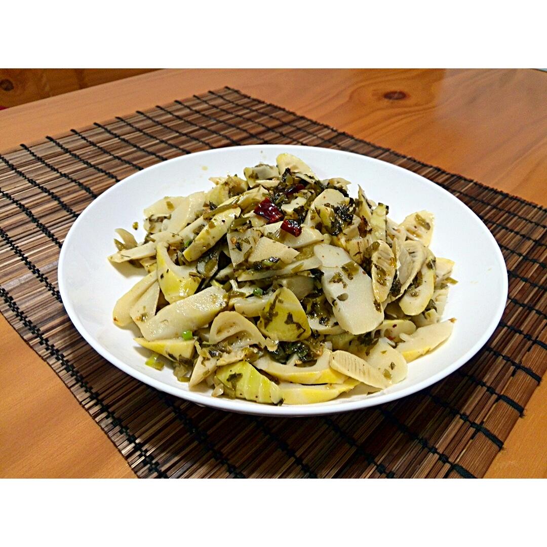 maple2012做的雪菜炒笋