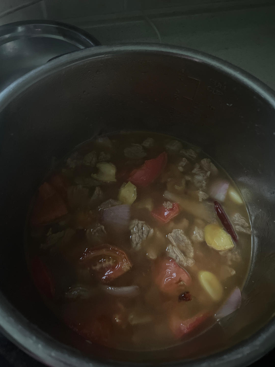 番茄土豆炖牛腩（高压锅版）
