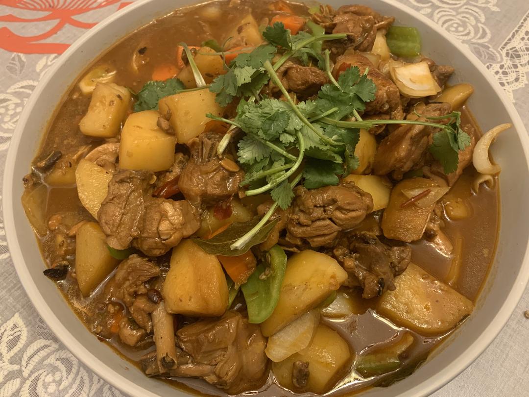 大盘鸡（家常版）