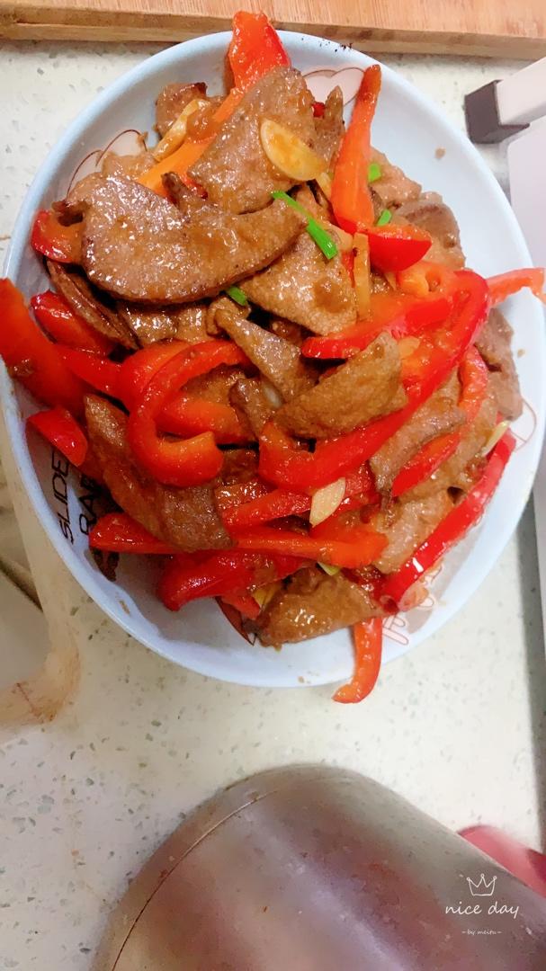 重口味的看过来--爆炒猪肝