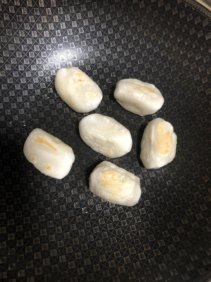 无需烤箱❗️💯一口就能爆浆的红糖芝士年糕❗️