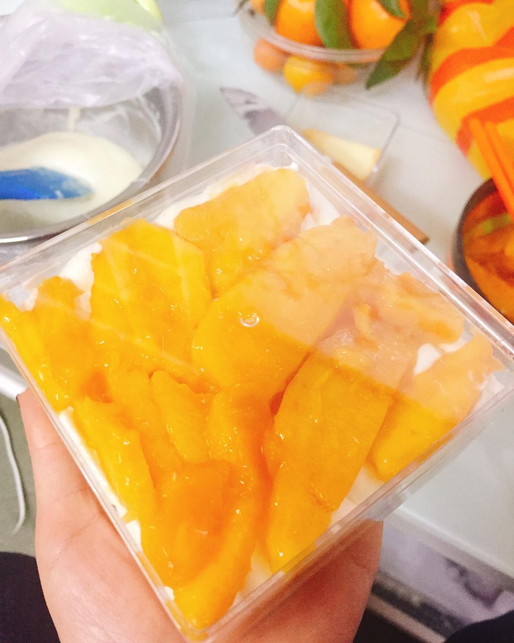《Tinrry+》拉丝盒子蛋糕（榴莲、草莓、波波奶茶口味）