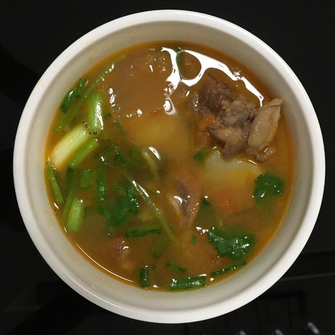 番茄土豆炖牛腩