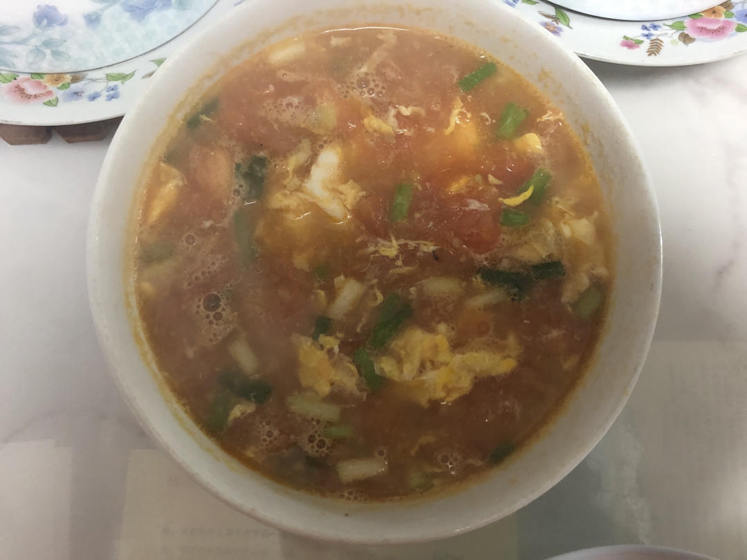 好喝到爆的西红柿鸡蛋汤