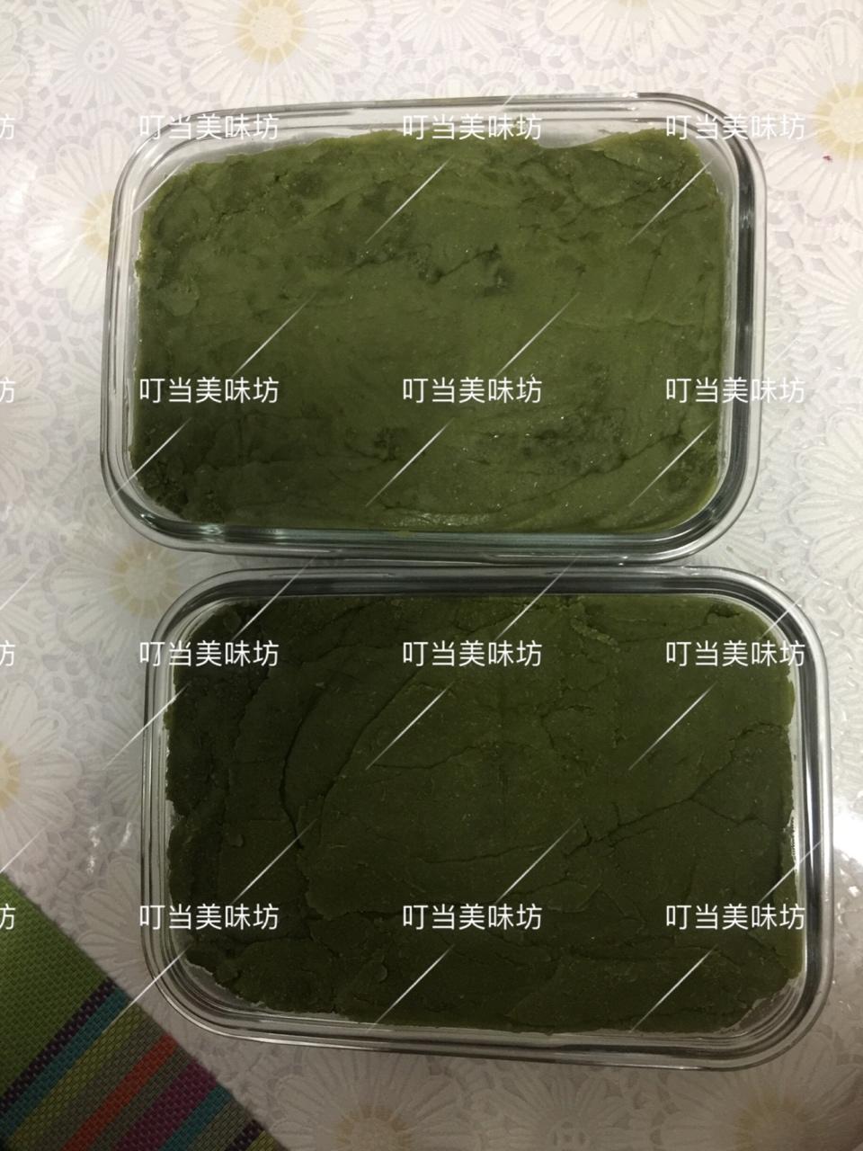 手工抹茶馅