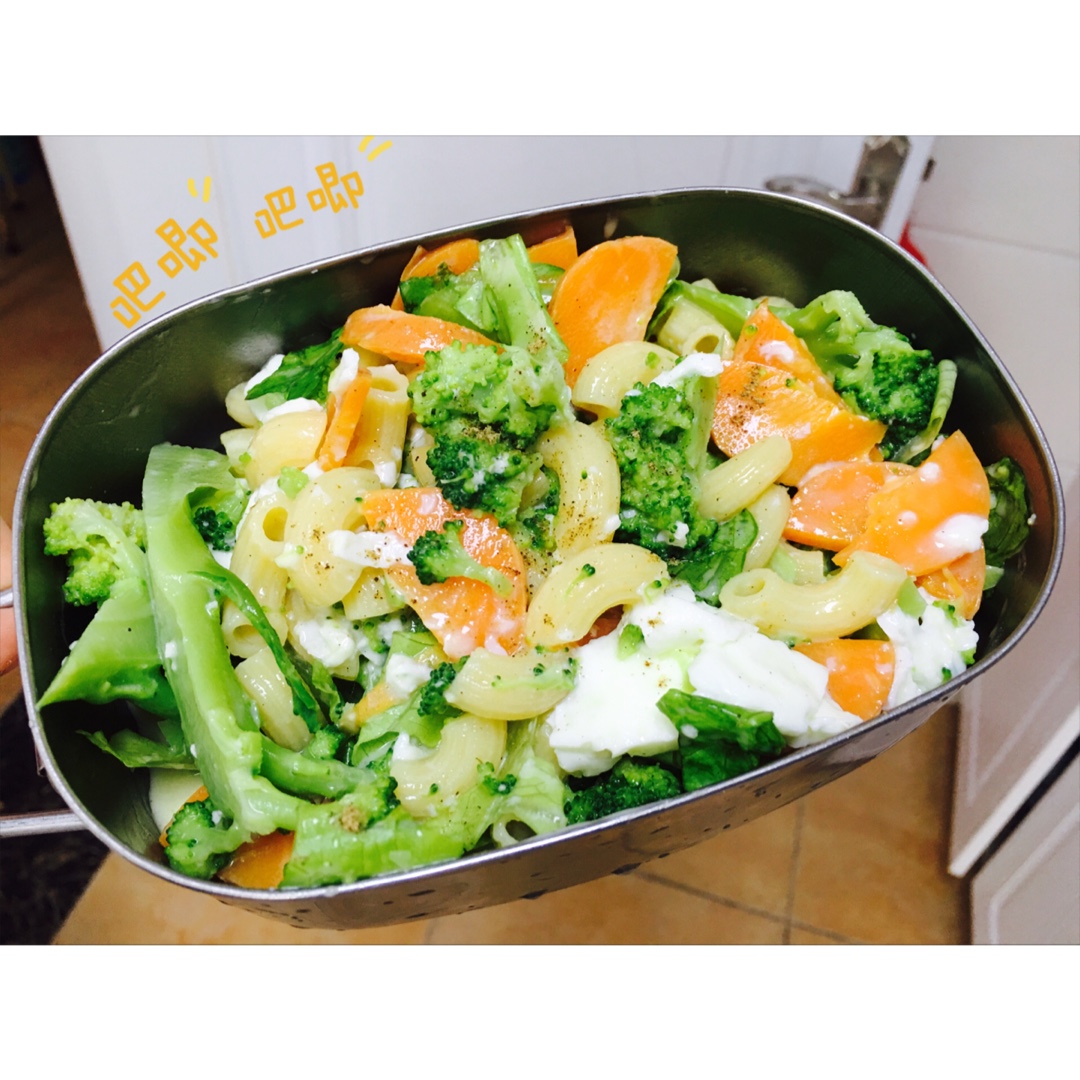 希腊风味意面沙拉