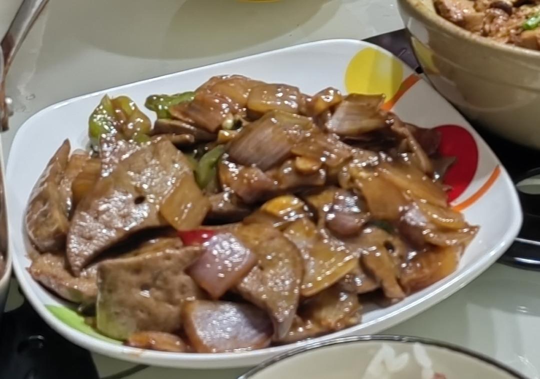 嫩炒猪肝