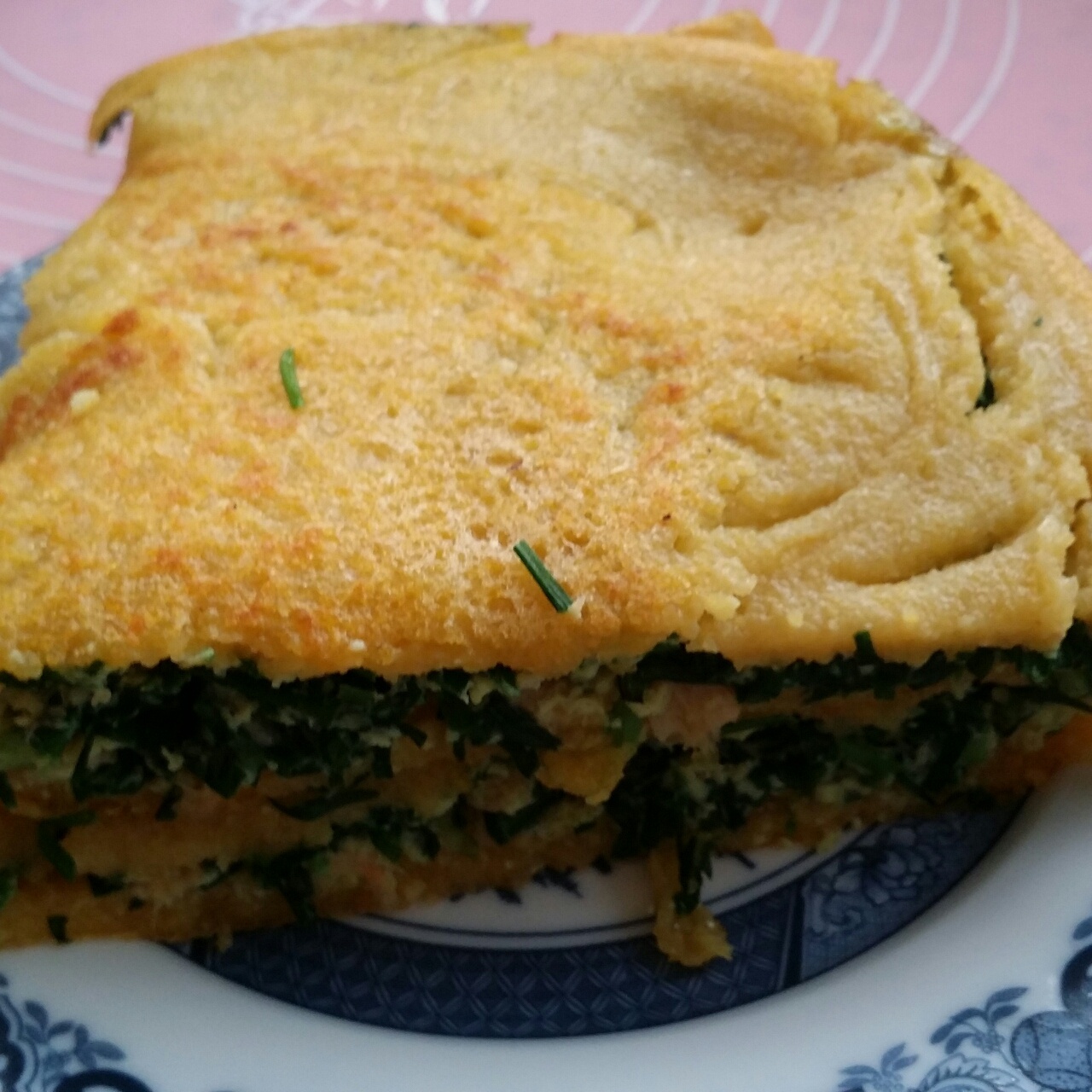 自由自在-无拘无束做的玉米面糊饼