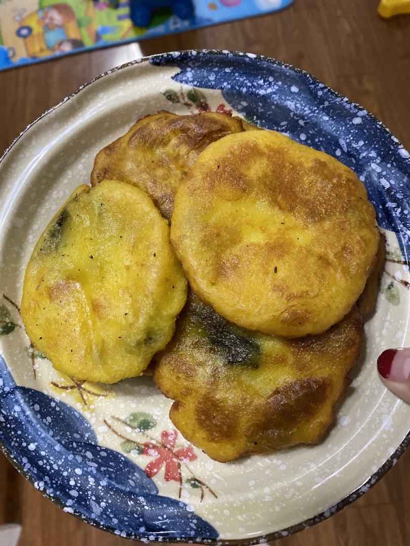 红薯香蕉奶酪糯米饼