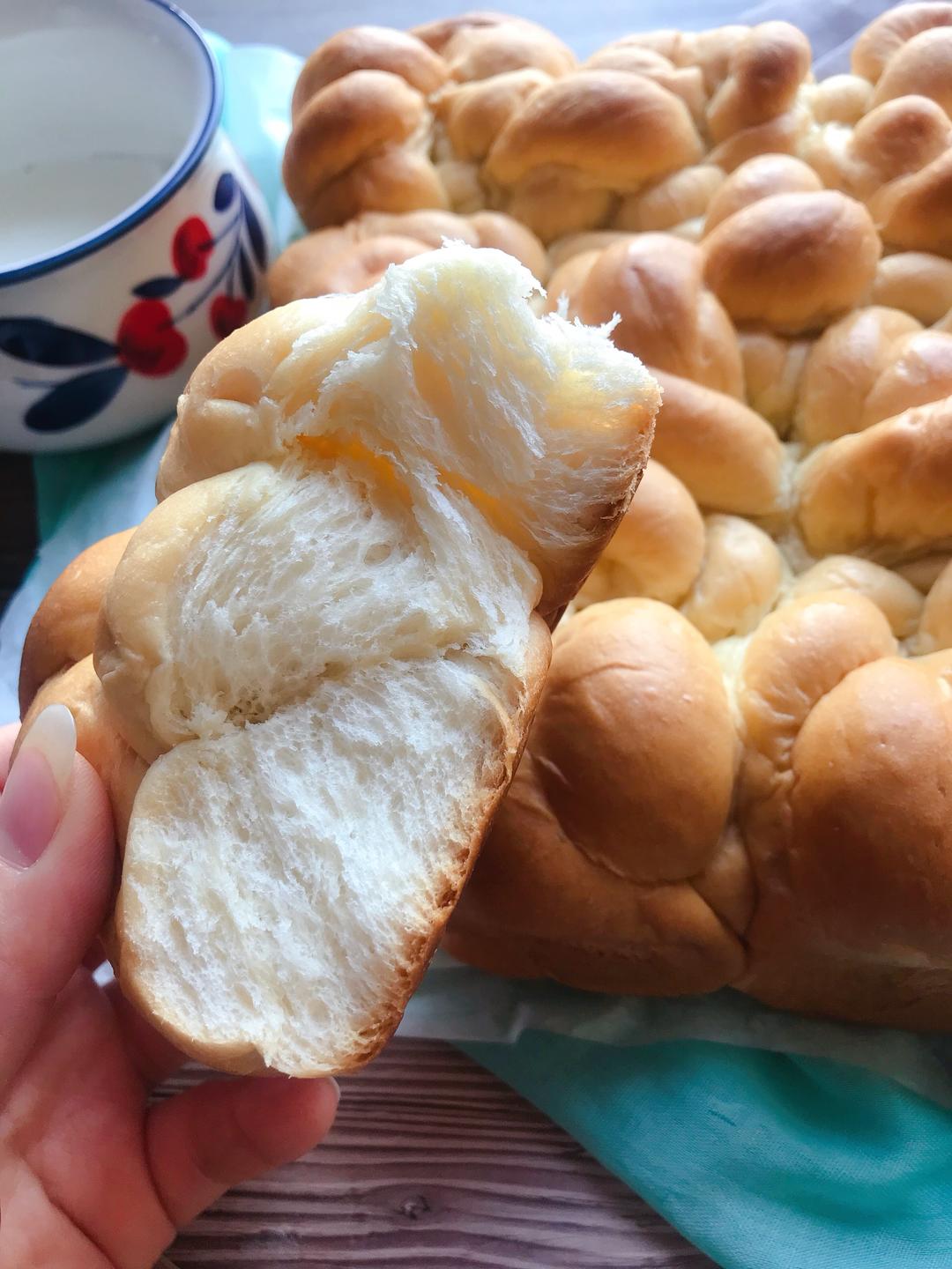 纯奶手撕吐司的做法 步骤1