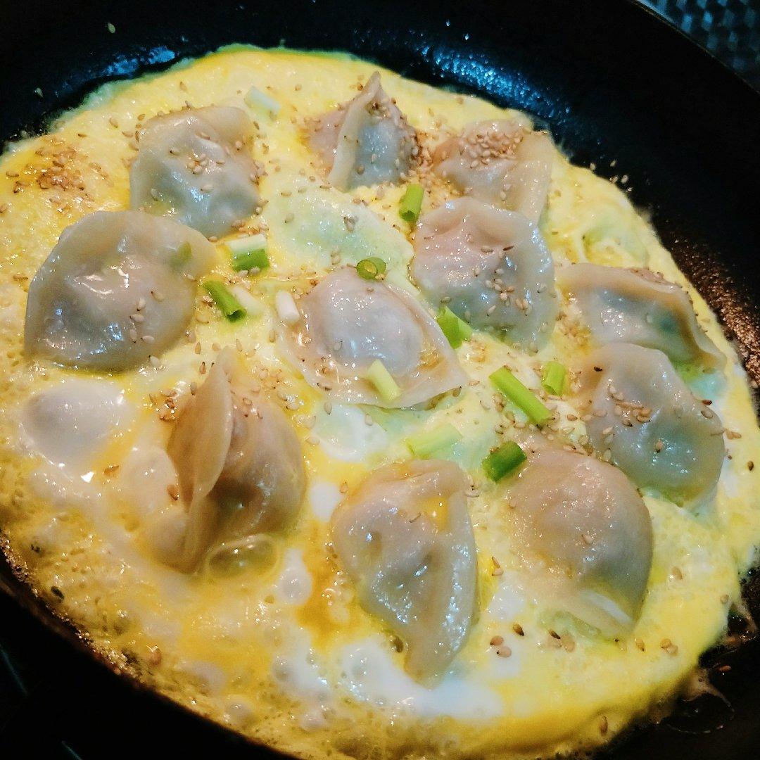 懒人快手抱蛋煎饺