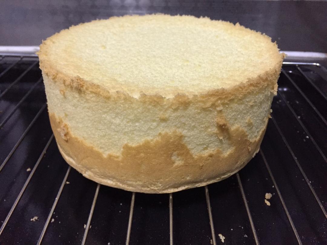 6寸戚风蛋糕零失败版