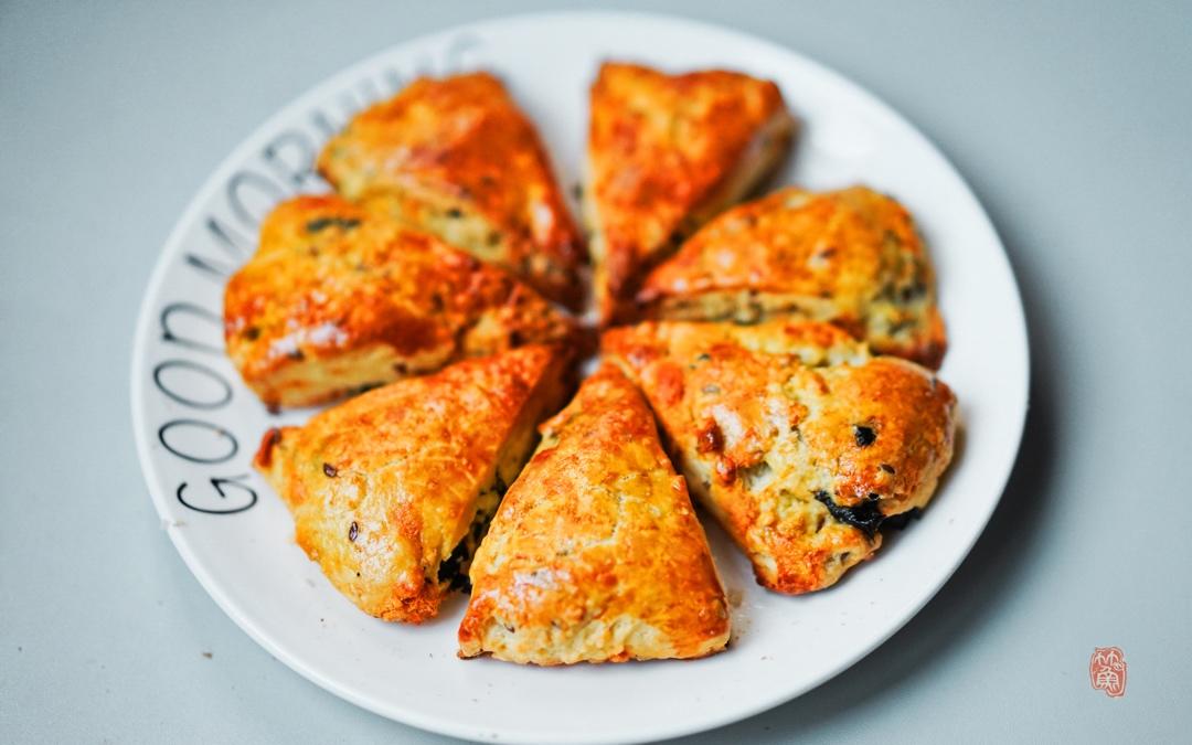 海苔肉松咸司康（酵母版）快速制作小技巧