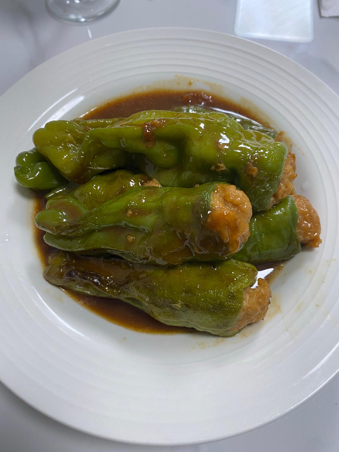 销魂青椒酿肉【超级下饭】