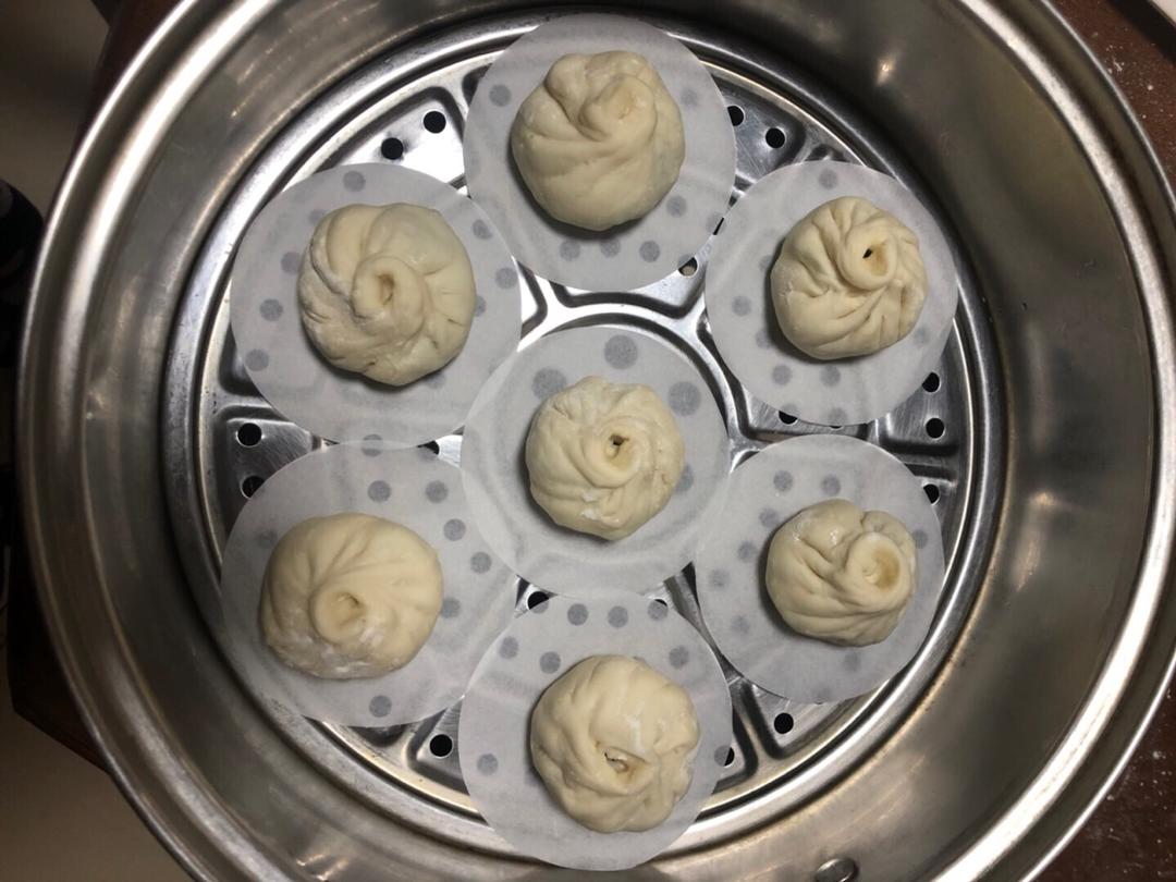 节省一半时间的大包子（另付翠绿菜包子，肉包子，腹黑包子食谱）