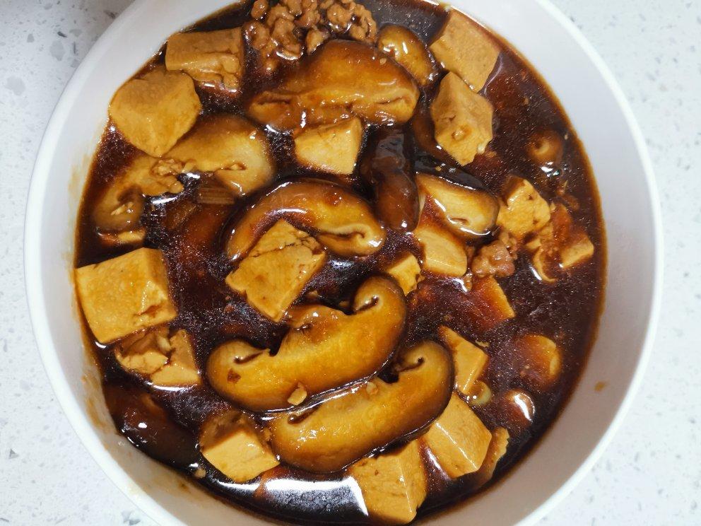 超简单还减脂 香菇烧豆腐