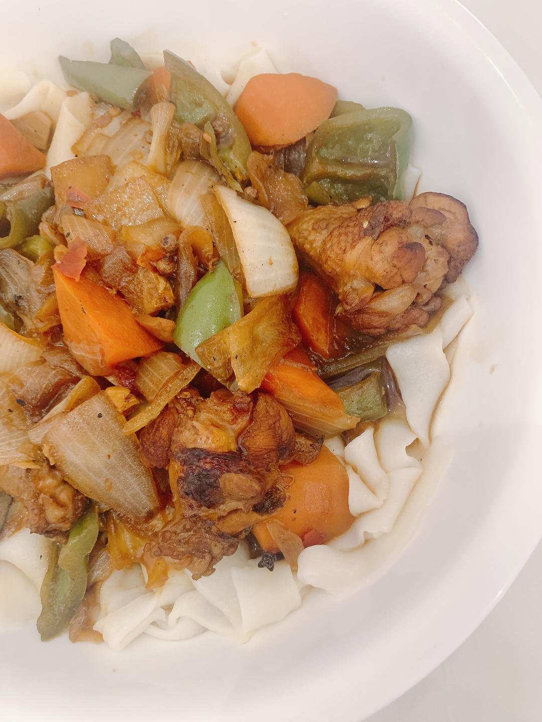 大盘鸡🐔                                 每一步都超仔细