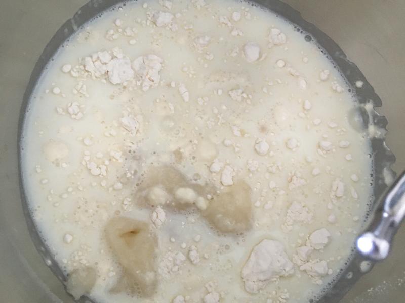 纯奶手撕吐司的做法 步骤1