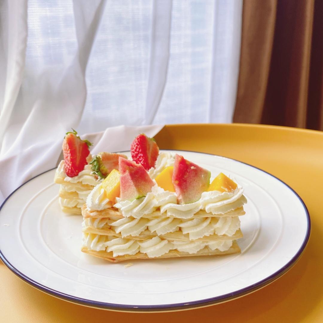 超简单又可以装逼的手抓饼版拿破仑