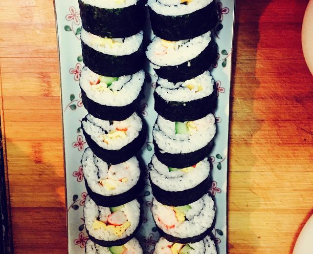 大虾寿司的做法