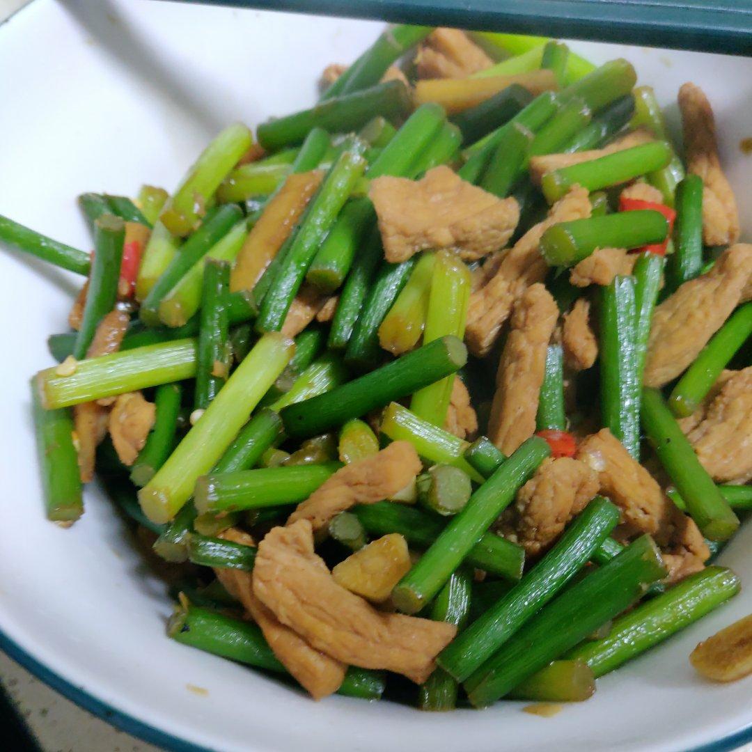 蒜薹炒肉