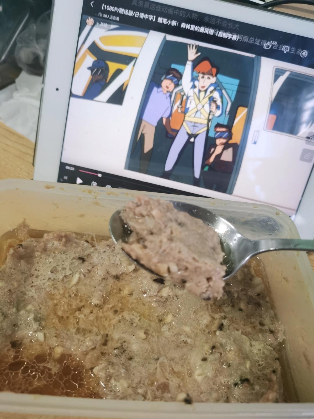 孩子爱吃的蒸肉饼