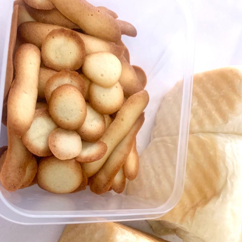 香脆法式经典猫舌头饼干|简单快手|消耗蛋白