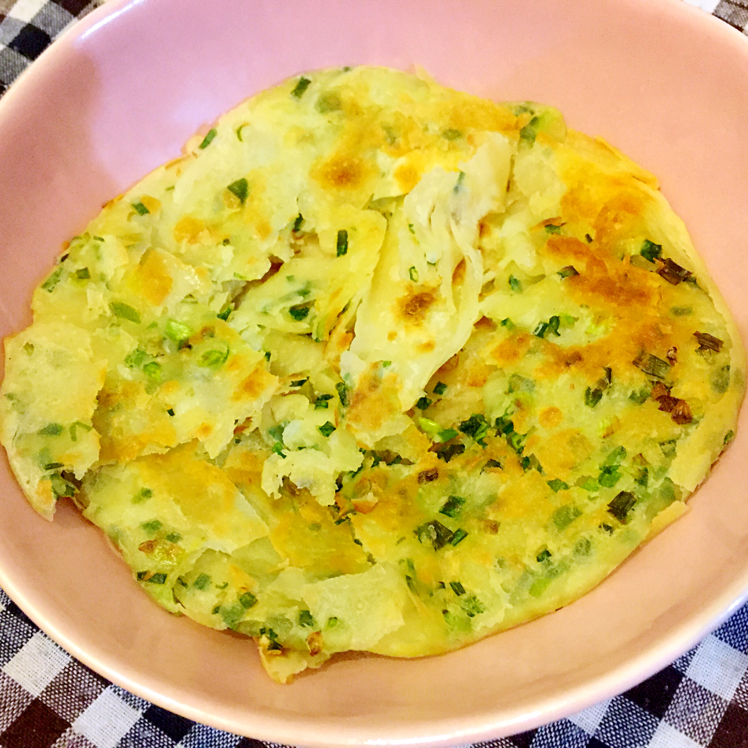 葱花油饼 Spring Onion Pancake