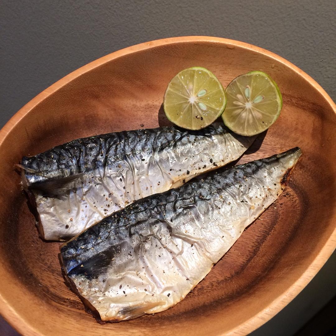 盐烤青花鱼