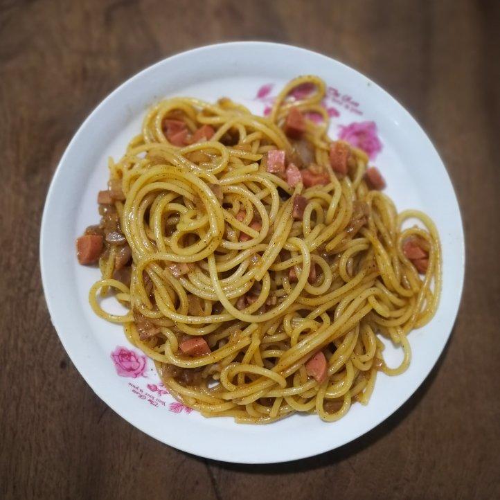 黑胡椒肉酱意面