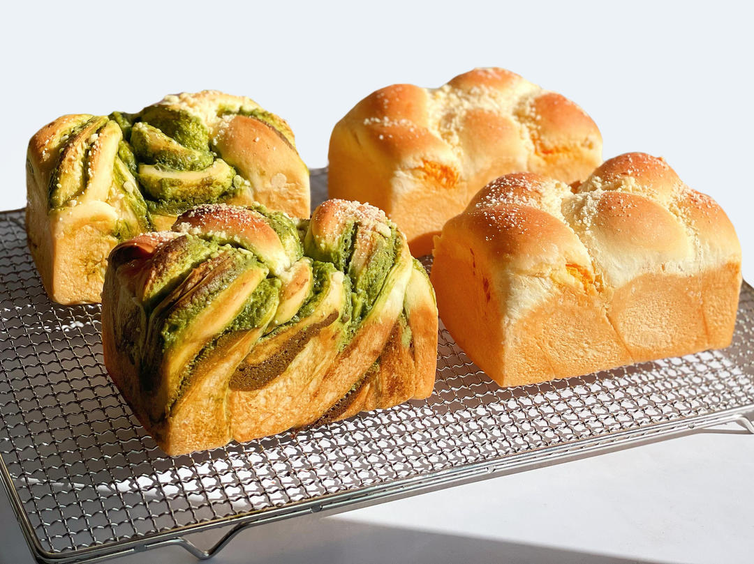 咸蛋黄奶酥吐司