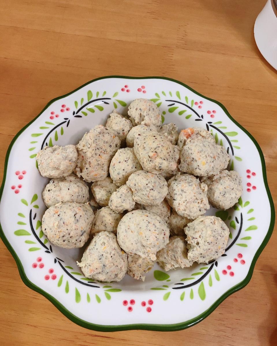 告别无聊的减脂餐-鸡肉丸子