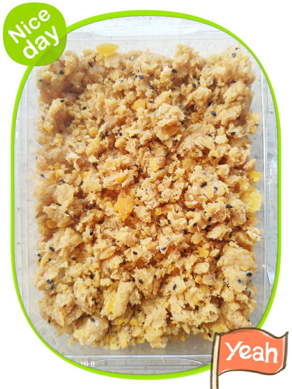 金沙肉松月饼馅