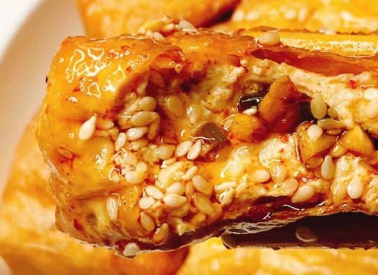 空气炸锅老豆腐的做法