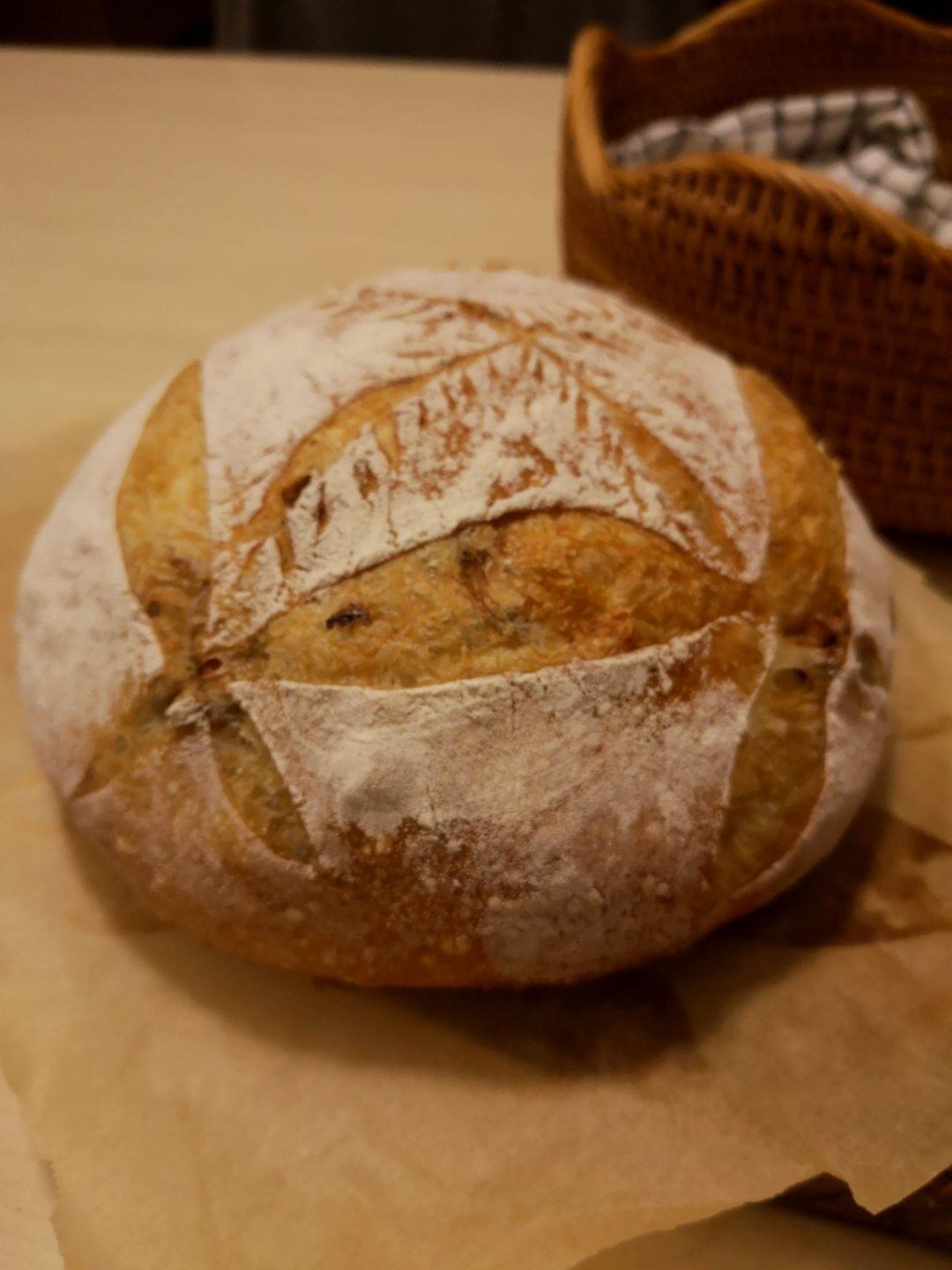 视频教程 天然酵种欧包 基础配方＆制作流程