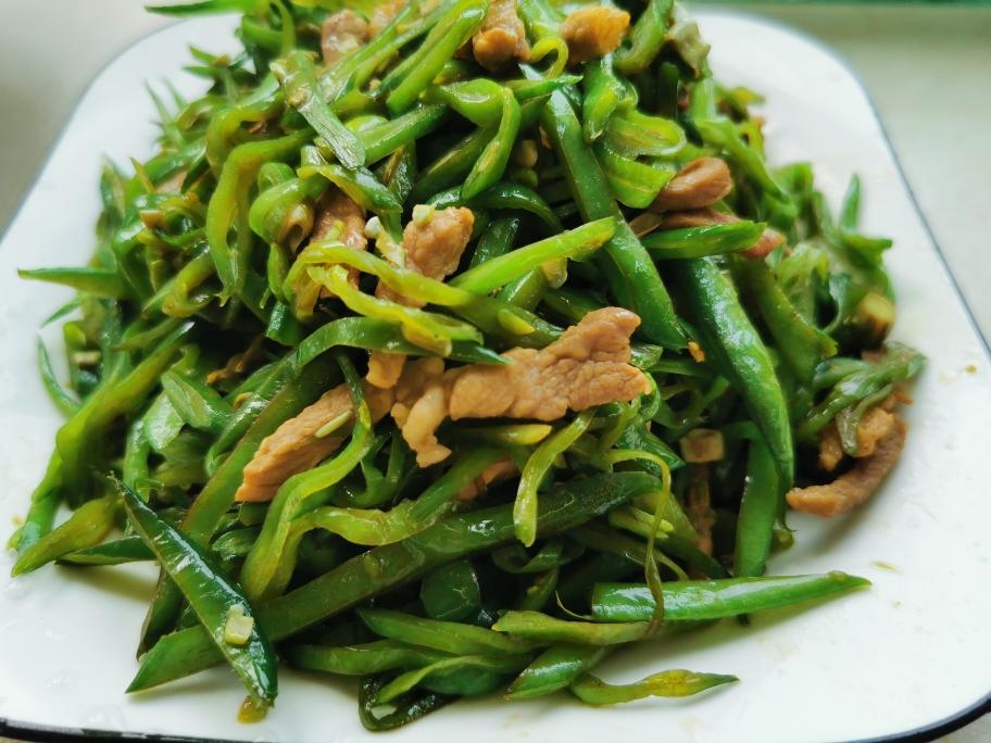 炒气豆角（扁豆）