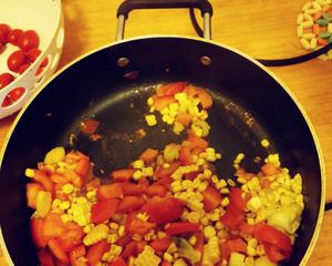 西红柿玉米西芹山药牛肉丸汤的做法 步骤2