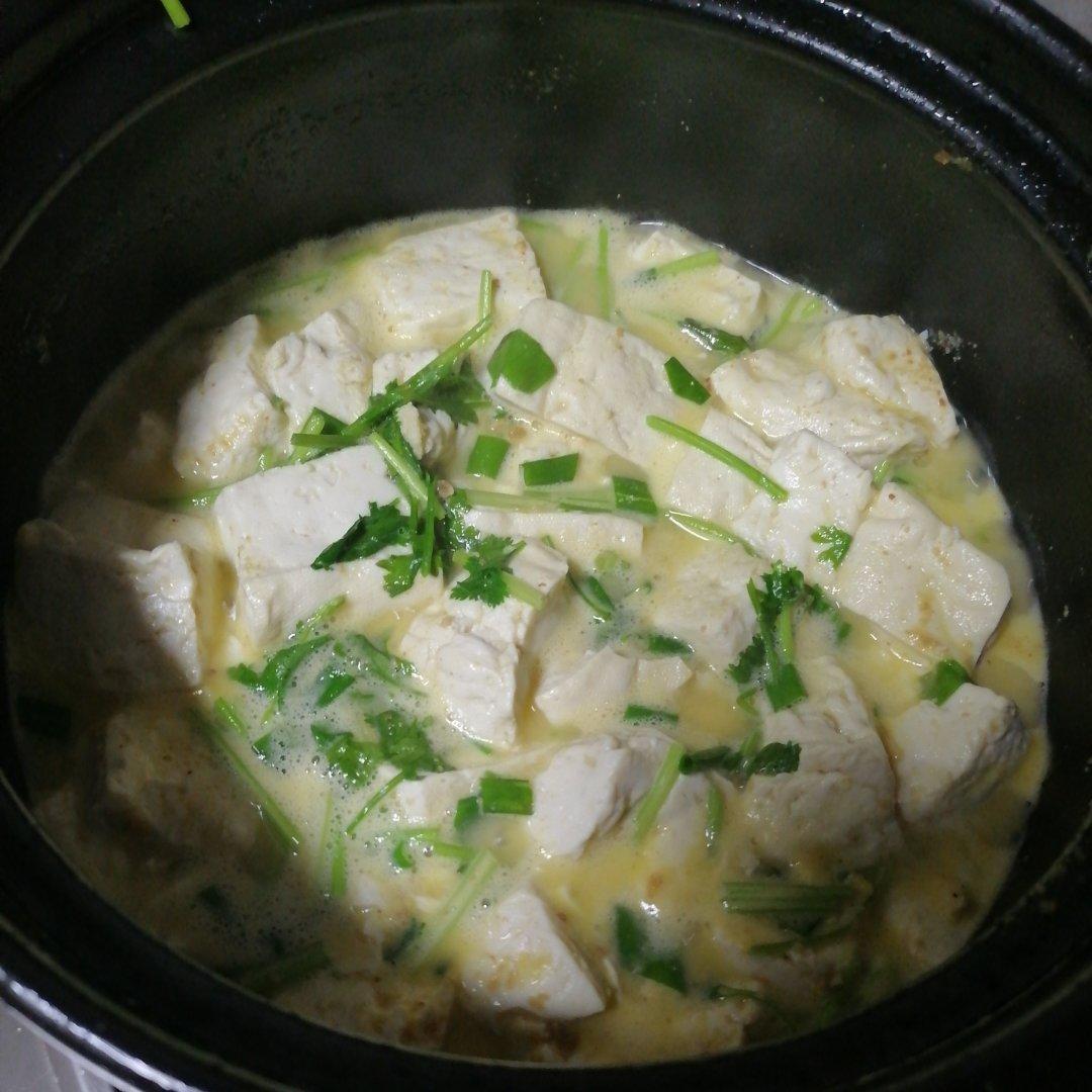 咸蛋黄豆腐